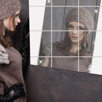 Autocollant miroir