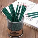 12PCS HB CRAYON A PAPIER SANS BOIS AVEC GOMME FOSKA