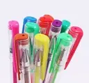 12 STYLO GEL NEON FOSKA 