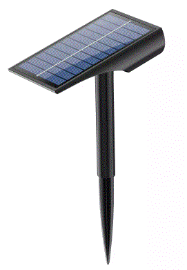 PROJECTEUR 9LED JARDIN BLANC-CHAUD