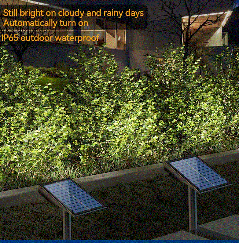 PROJECTEUR 9LED JARDIN BLANC-CHAUD