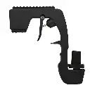 CHAMPAGNE GUN BLACK: Pistolet à Champagne