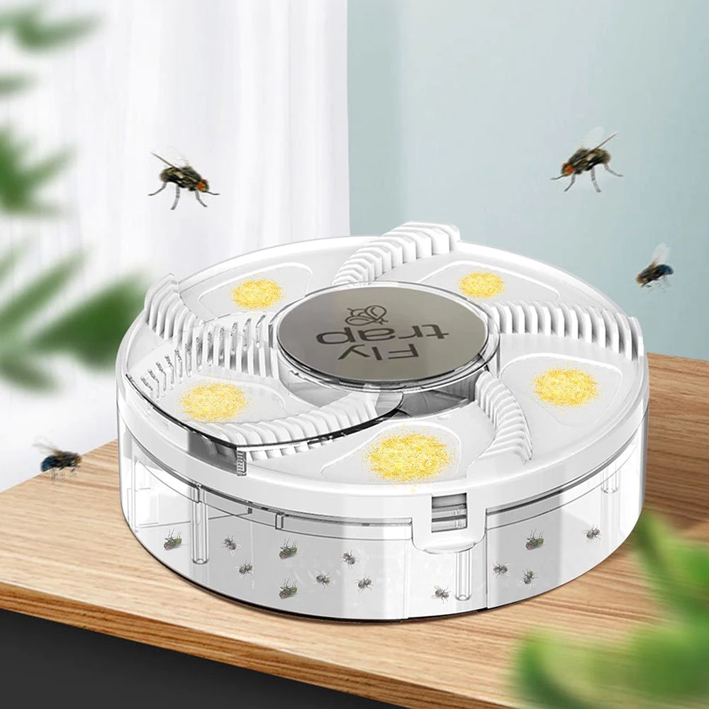 Piège à mouche électrique et rotatif 