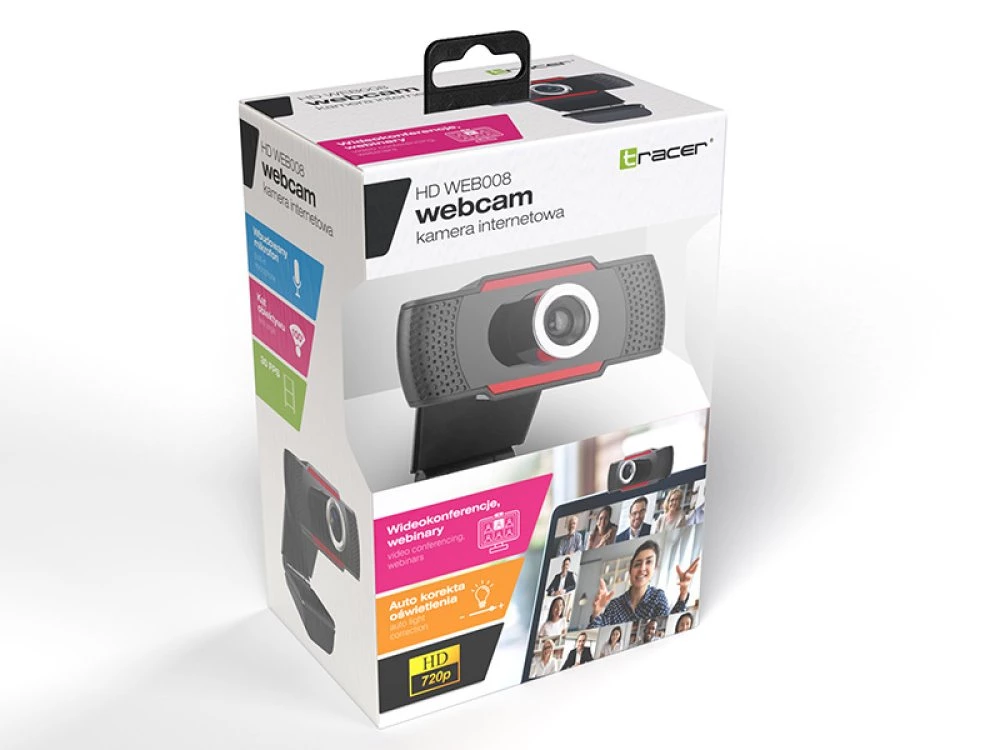 CAMÉRA FULLHD TRACER + MICROPHONE FHD WEB007
