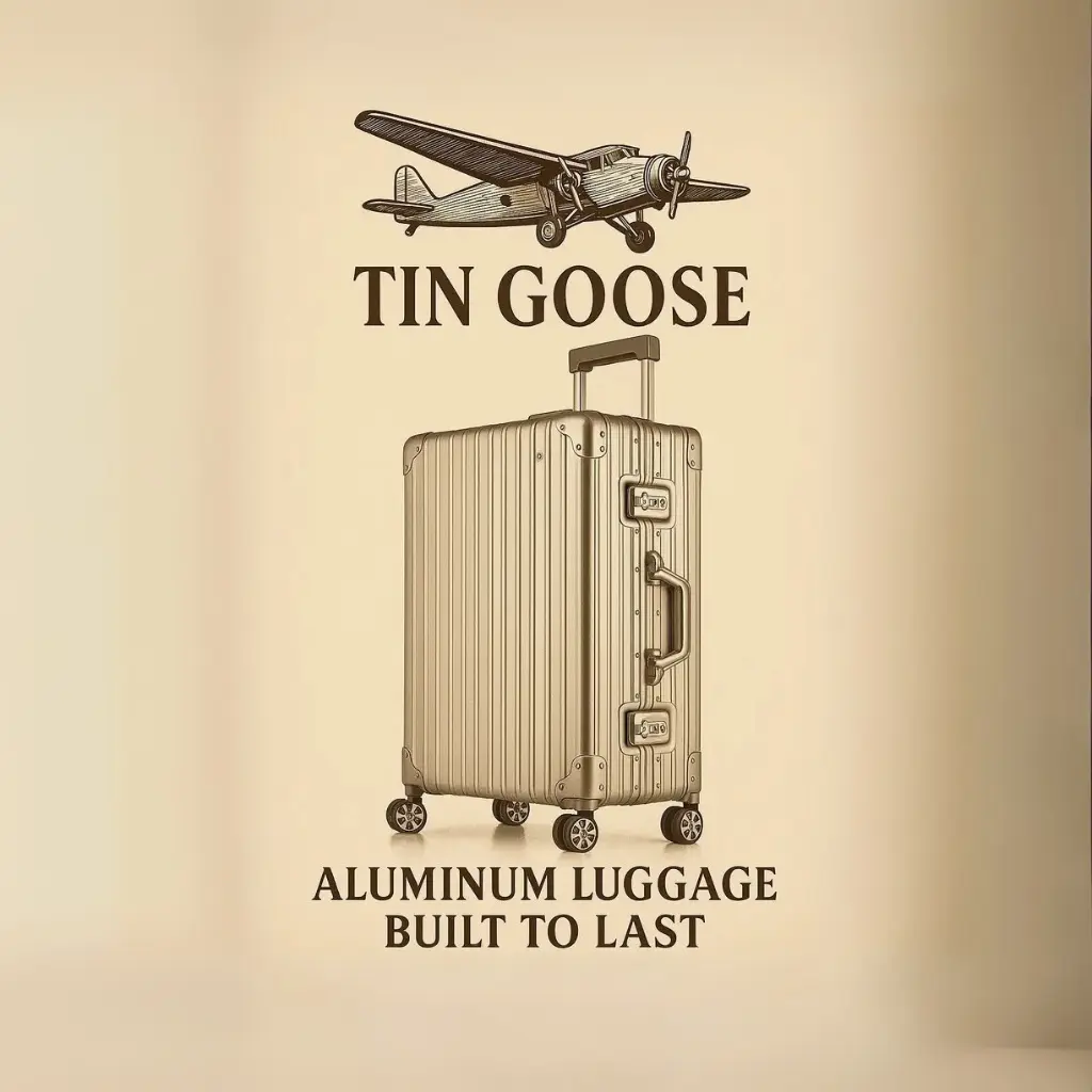 Valise Aluminium Tin Goose © Couleur 1805 Silver