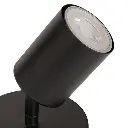 plaf / applique x1 metal vico nr d10, noir