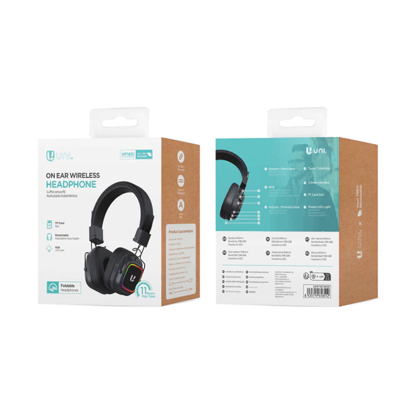  Headphone écouteurs Bluetooth, type intra-auriculaire