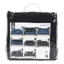housse extensible canape trois places noir