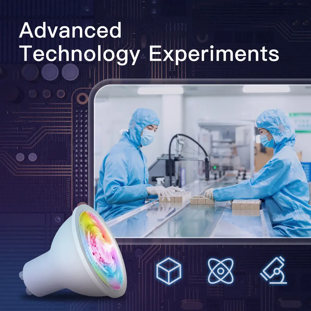  Ampoules intelligentes MOES ZigBee GU10 LED – RGB