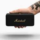 Marshall Emberton II – Enceinte Bluetooth portable (Noir & Laiton)  