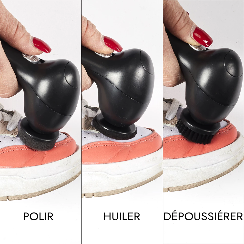 electric shoe cleaning brush