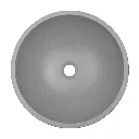 Lavabo de salle de bain en granit gris  comptoir 