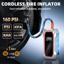 Jump Starter de batterie avec compresseur 5k A et led 