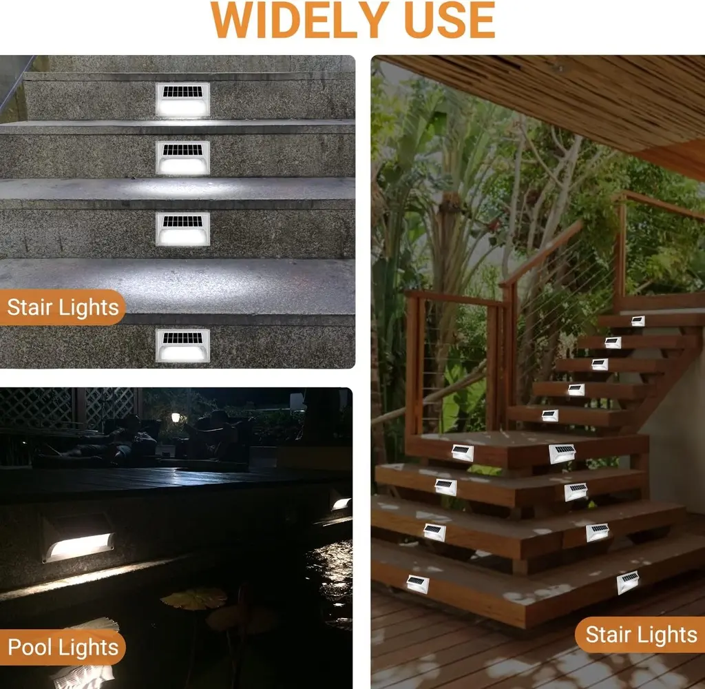 Applique mural solaire 