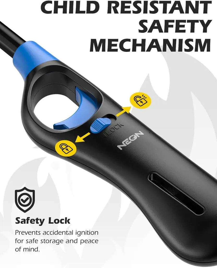 Briquet allume feu rechargeable 