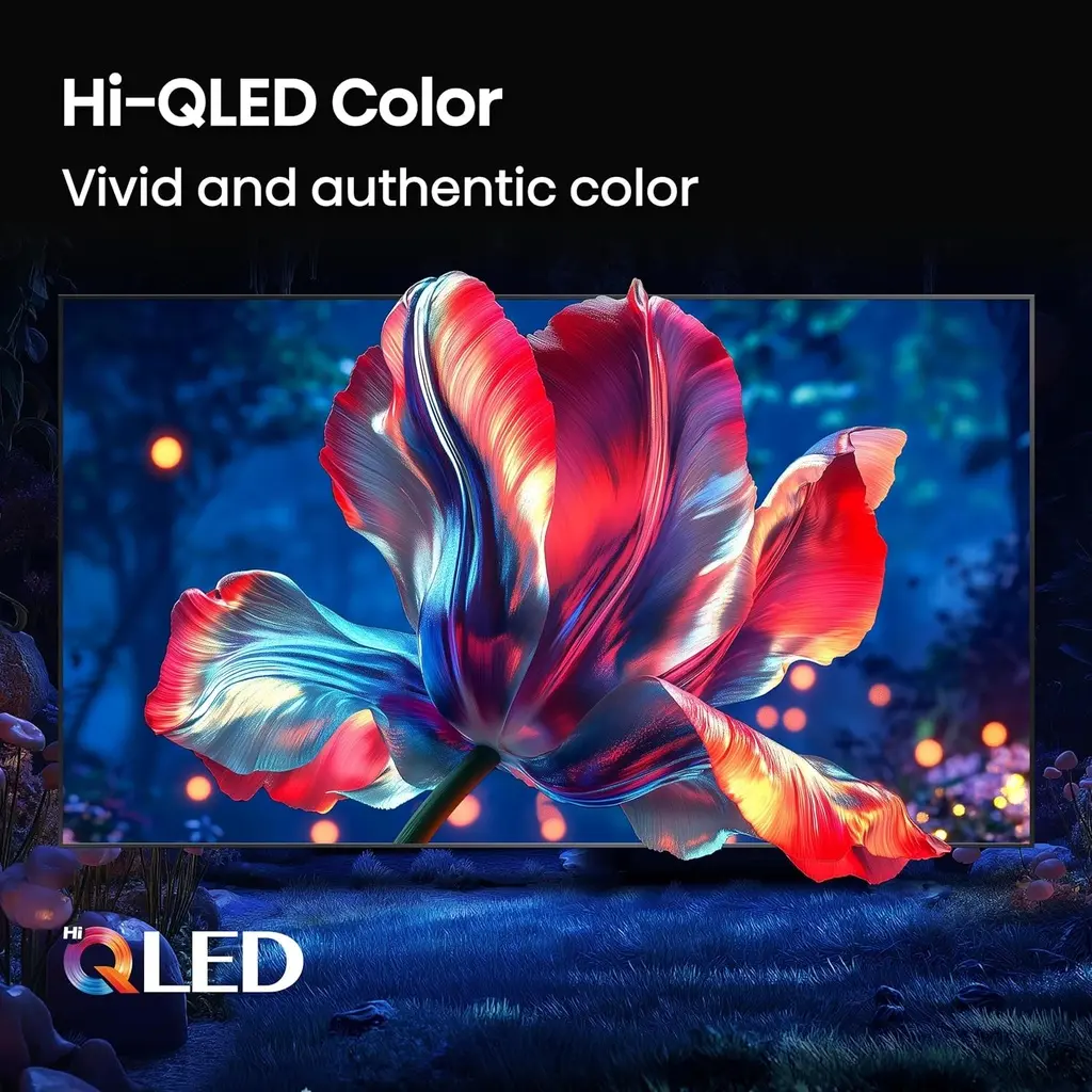 Hisens 75" E6 SmartTV Qled 4k 