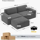 Canapa Nuage 2 Places