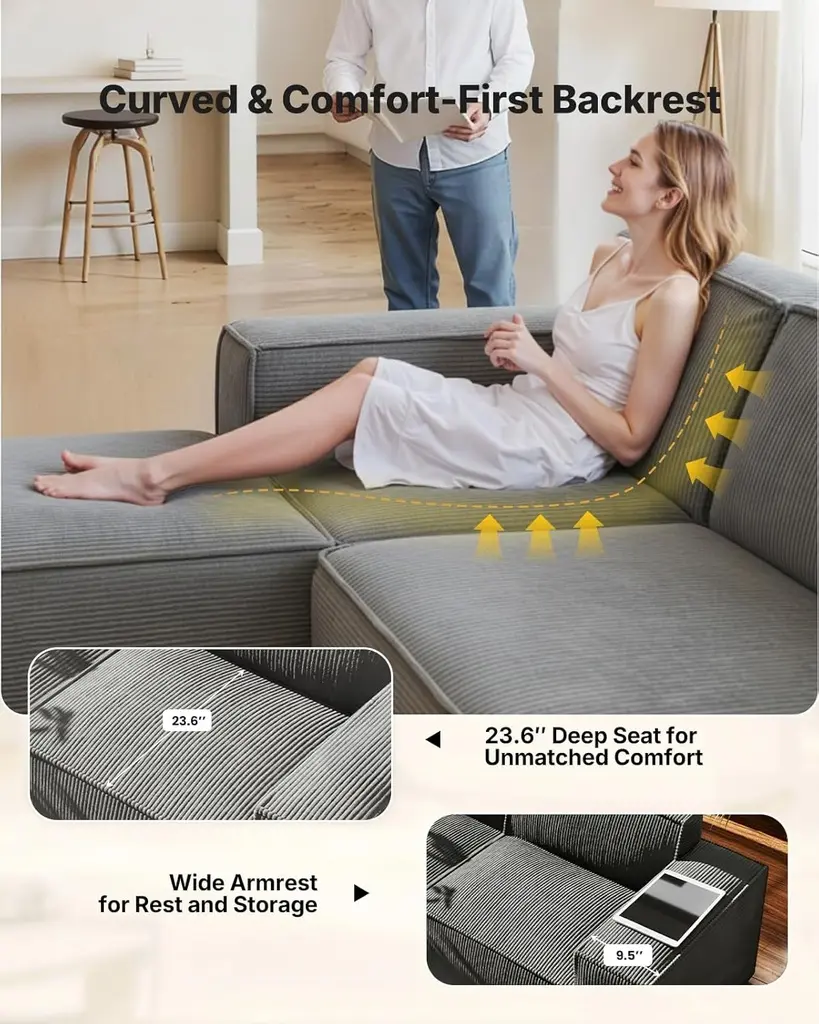 Canapa Nuage 2 Places