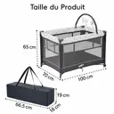 Berceau Bébé , parc pliant PamoBabe