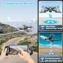 Drone Oddire avec caméra 1080p – Drone pliable avec 2 batteries et sac de transport