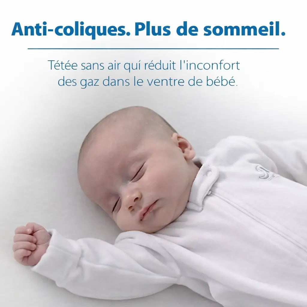 Biberons anti-coliques Dr. Brown’s Options+ 120 ml – Débit lent niveau 1 – Lot de 4