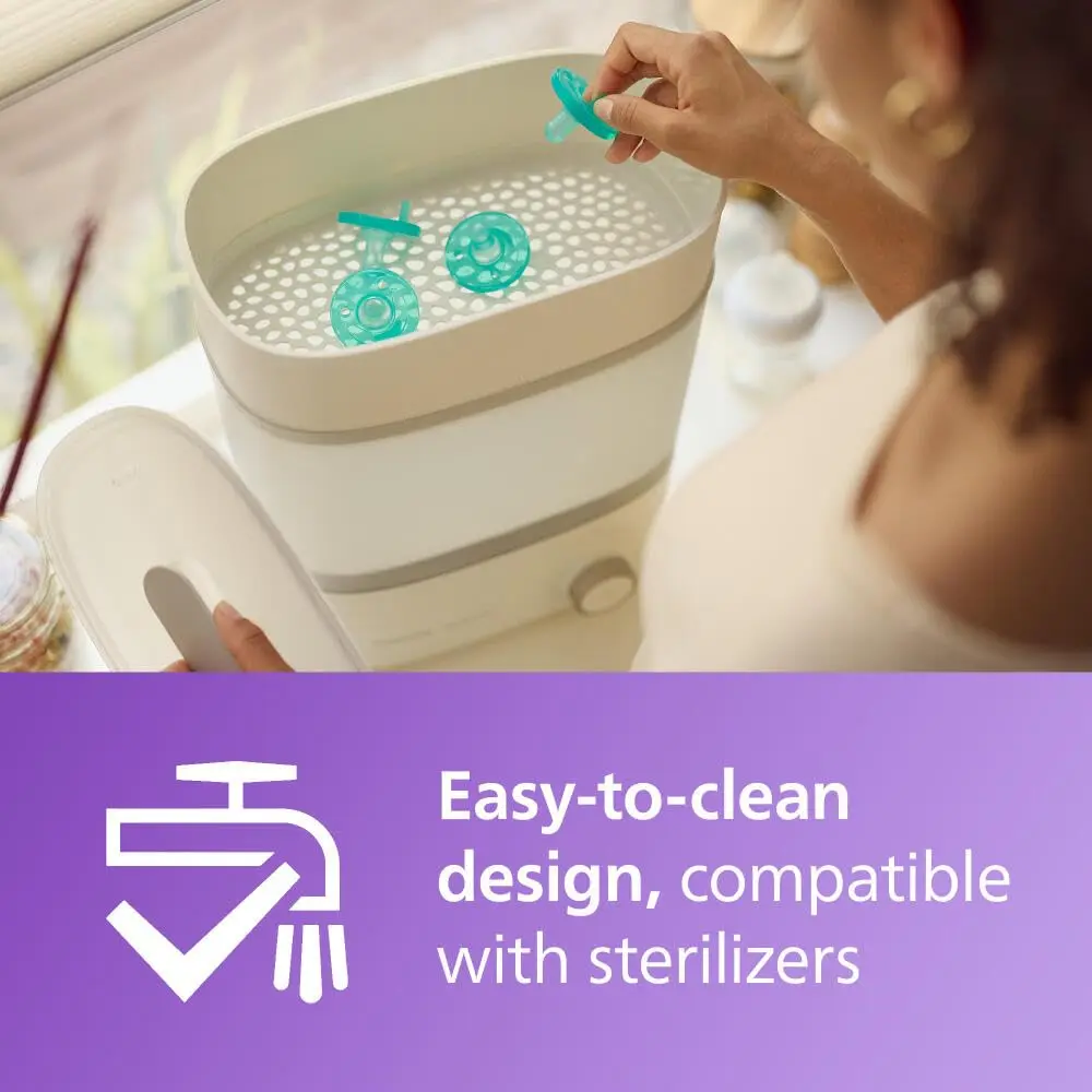 Tétines orthodontiques Philips Avent Soothie – Silicone, 0-3 mois