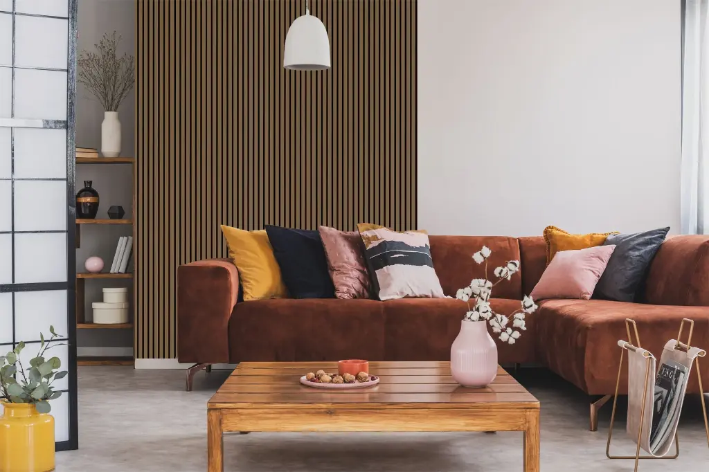 PANNEAU ACOUSTIQUE  TEAK  2400*600*21mm