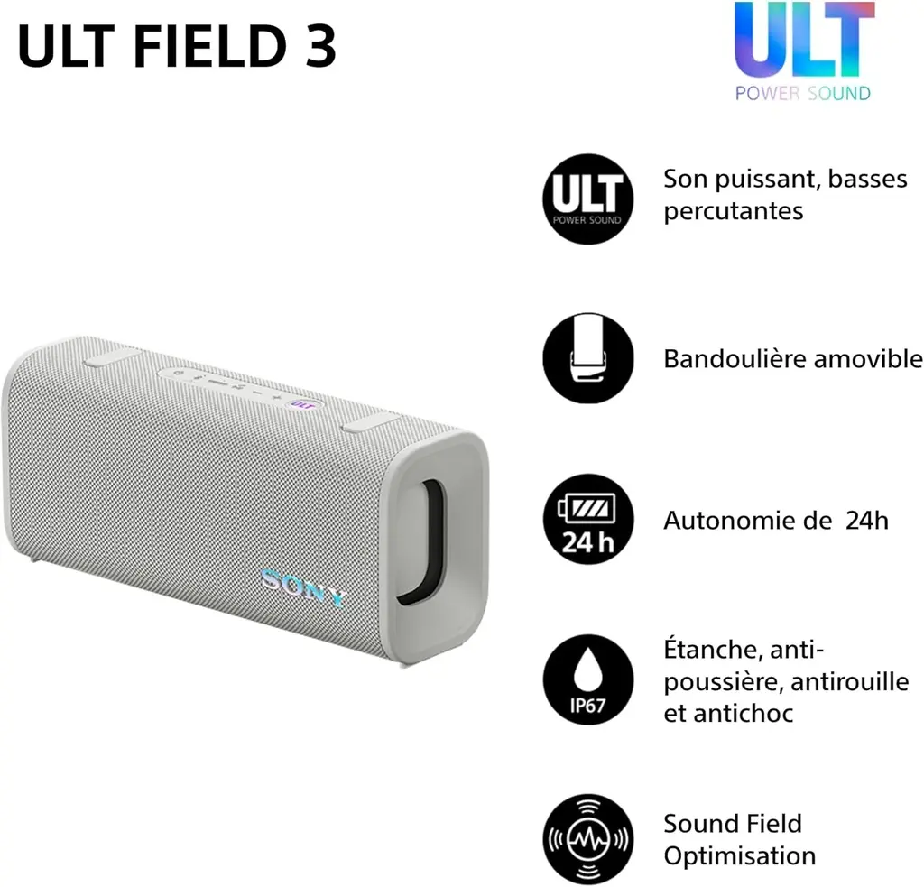 Enceinte Sony ult field 3