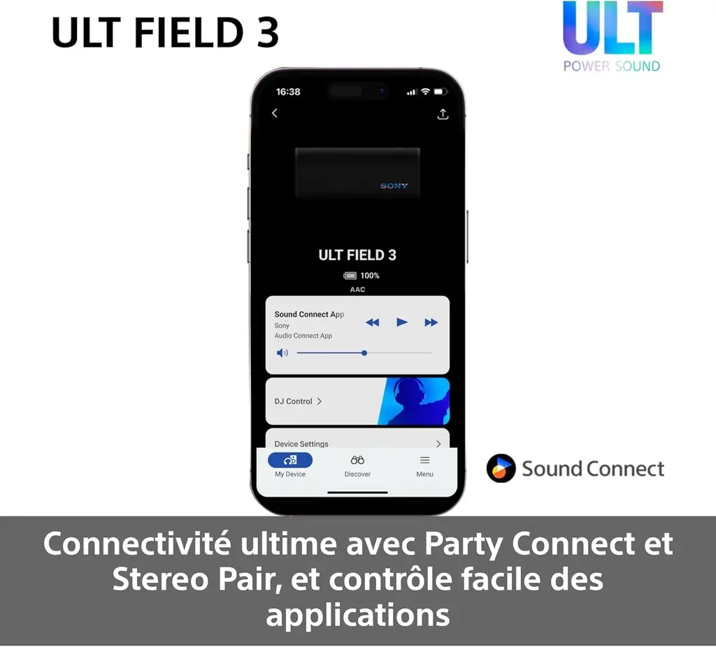 Enceinte Sony ult field 3