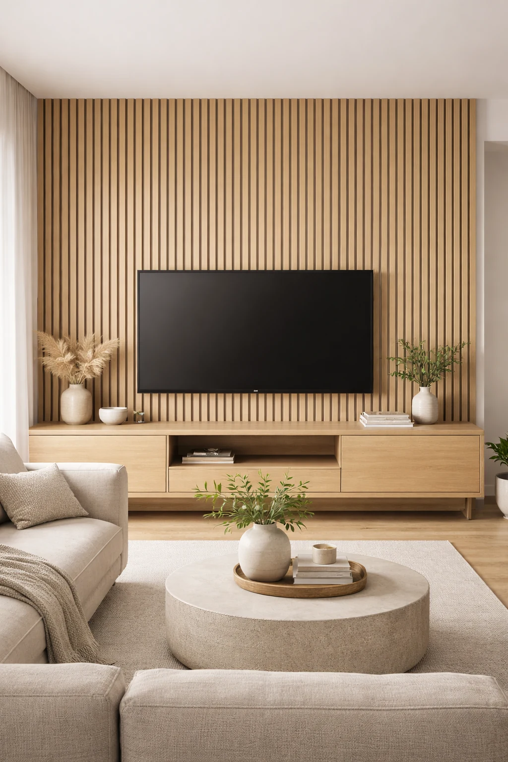 PANNEAU ACOUSTIQUE LIGHT OAK 2400*600*21mm