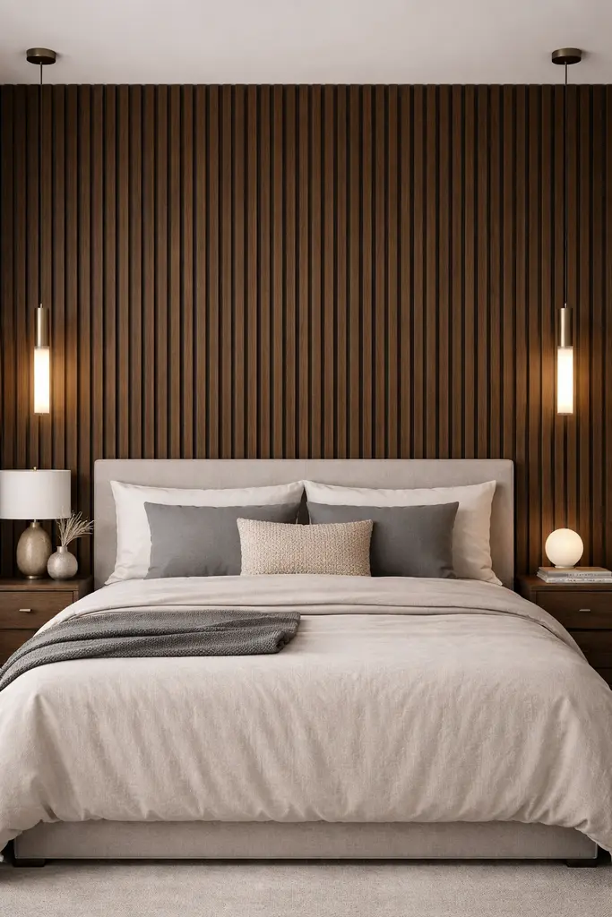 PANNEAU ACOUSTIQUE WALNUT 2400*600*21mm