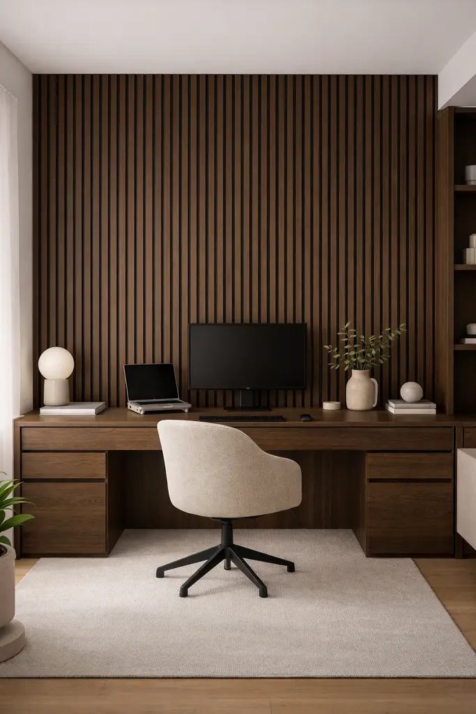 PANNEAU ACOUSTIQUE WALNUT 2400*600*21mm