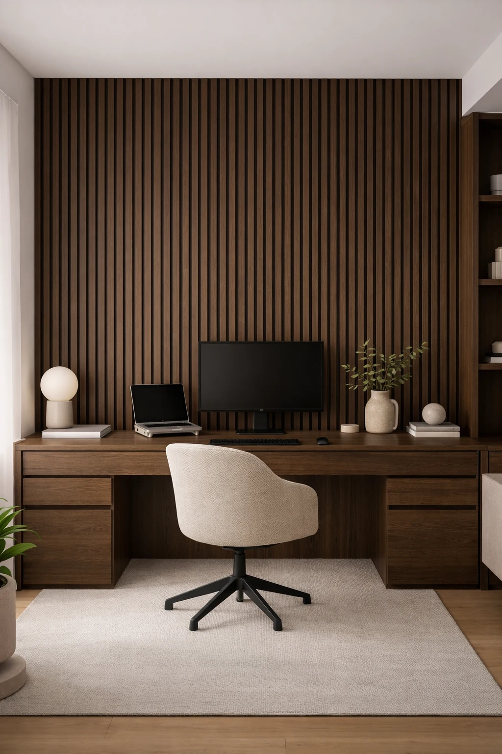 PANNEAU ACOUSTIQUE WALNUT 2400*600*21mm