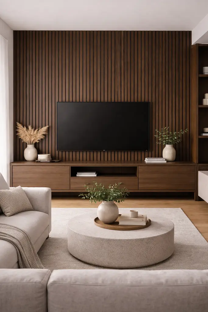 PANNEAU ACOUSTIQUE WALNUT 2400*600*21mm