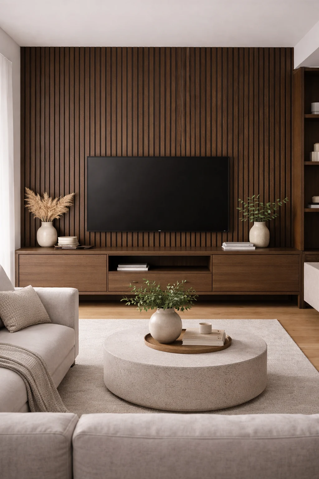 PANNEAU ACOUSTIQUE WALNUT 2400*600*21mm