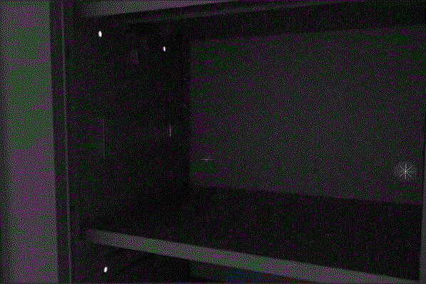 HUSKY Armoire à outils a roulettes-4 etageres- 69.85LR*58.42PR*186.44HT