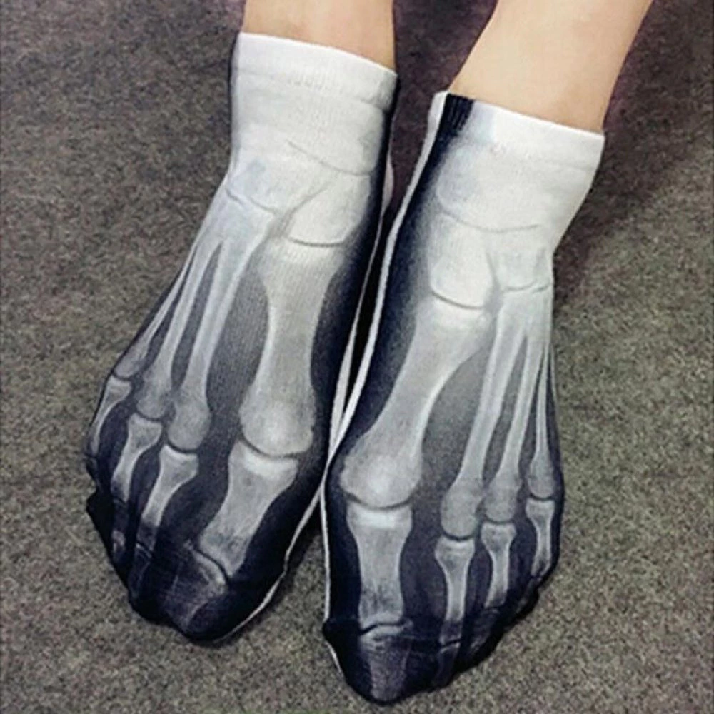 Pack de 7 Chaussettes Socquettes 3D Imprimées TU