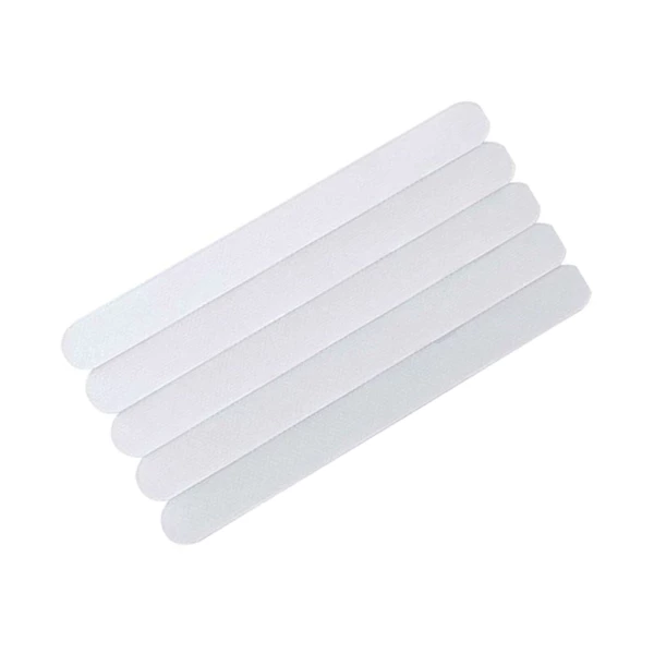 SHOWER SLIDE : 5 Bandes Antidérapantes Transparent