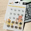Pack de 20 Piles Boutons Assorties