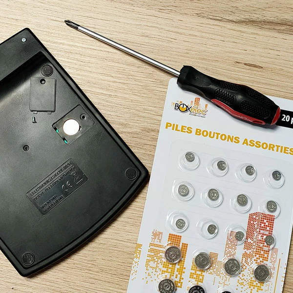 Pack de 20 Piles Boutons Assorties