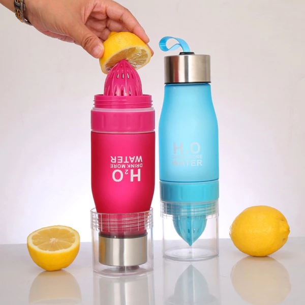 H2O WATER : Bouteille Détox Infuseur de Fruits
