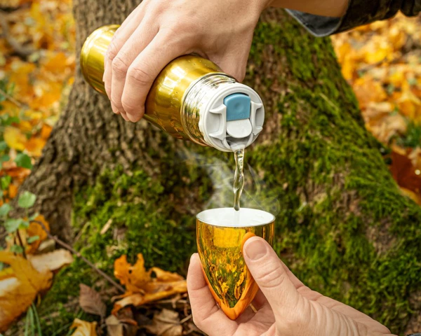 Obus d’artillerie thermos MAX 500 ml – laiton