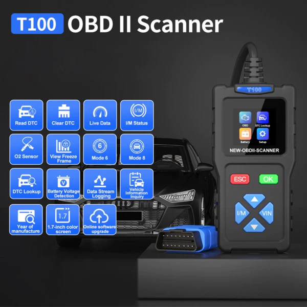 Lecteur de codes d’erreur T100