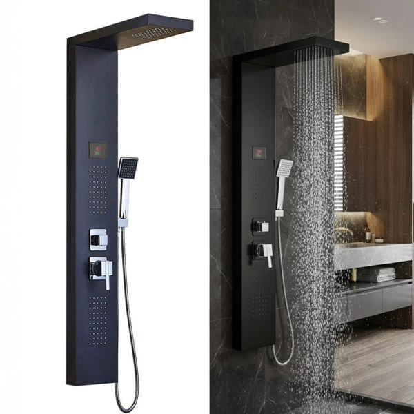 Système de douche hydromassage – contrôle de la température