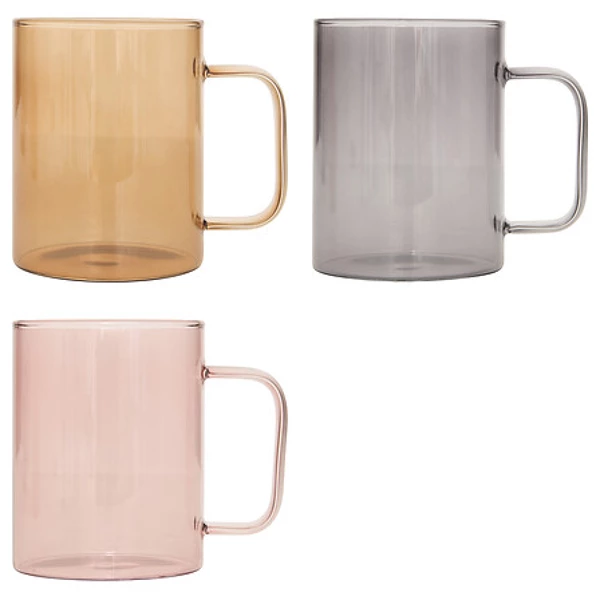 Mug M Mia teinte 43 cl, 3 assortis