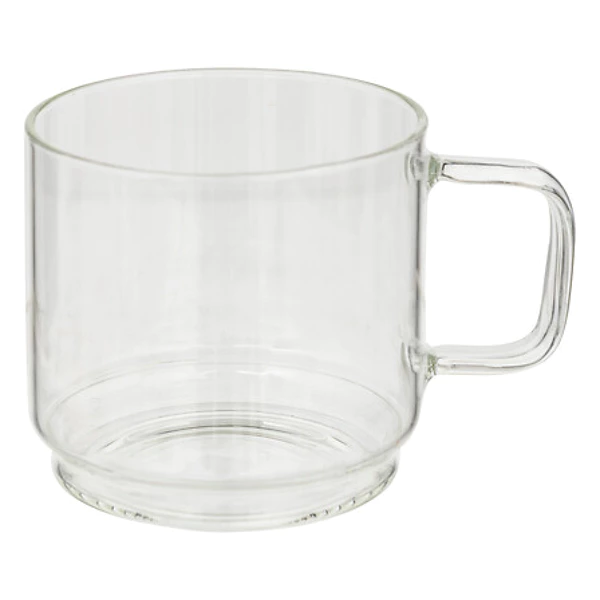 Rack 4 mugs M Mia 30 cl, transparent