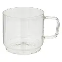 Rack 4 mugs M Mia 30 cl, transparent