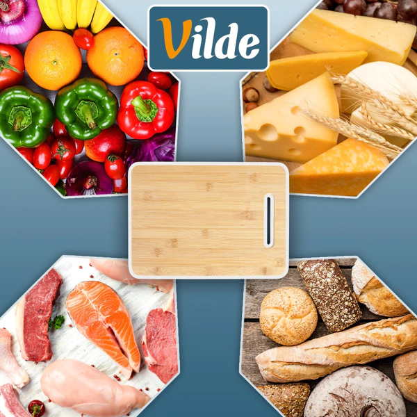 Planche à découper en bambou 28 x 20 cm