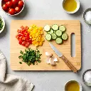 Planche à découper en bambou 28 x 20 cm