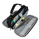 Trousse crayons double extensible noir Maaleo
